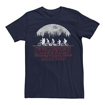Men's Stranger Things Full Moon Poster Graphic Tee
