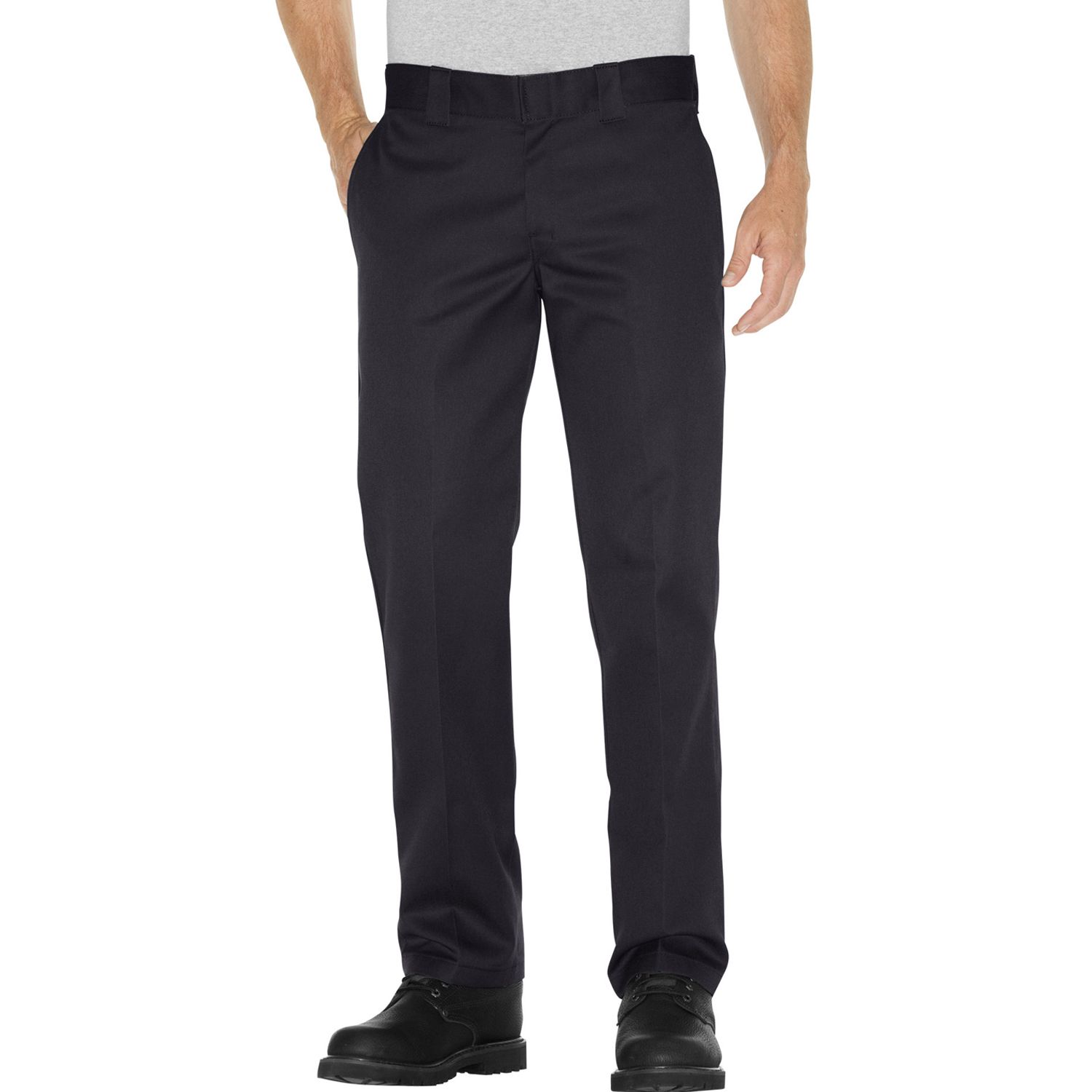 dickies slim fit trousers