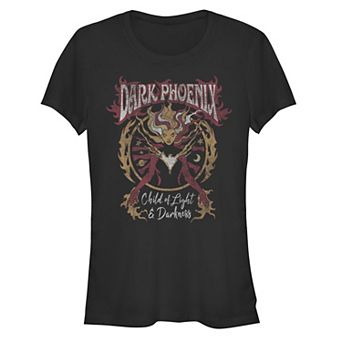 Juniors' X-Men Dark Phoenix Child Of Light And Darkness Graphic Tee