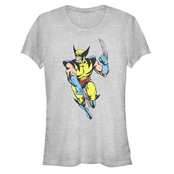 Juniors' X-Men Dark Wolverine Claw Marks Graphic Tee