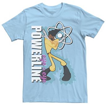 Disney's A Goofy Movie Powerline Eye To Eye Men's Graphic Tee