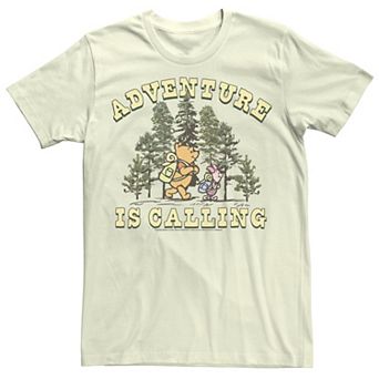 Disney's Winnie The Pooh Adventure Is Calling Men's Graphic Tee