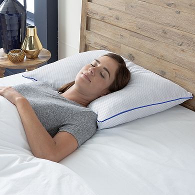 Vibe 2-Pack Cooling Gel-Infused Shredded Memory Foam Pillow Set