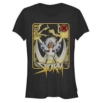 Juniors' X-Men Lightning Storm Poster Graphic Tee
