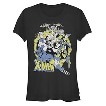 Juniors' X-Men 90's Group Graphic Tee