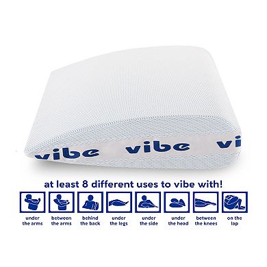 Vibe Smart Edge Multi-Position Gel Infused Memory Foam Pillow