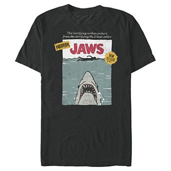 Men's Jaws Swim Poster Graphic Tee