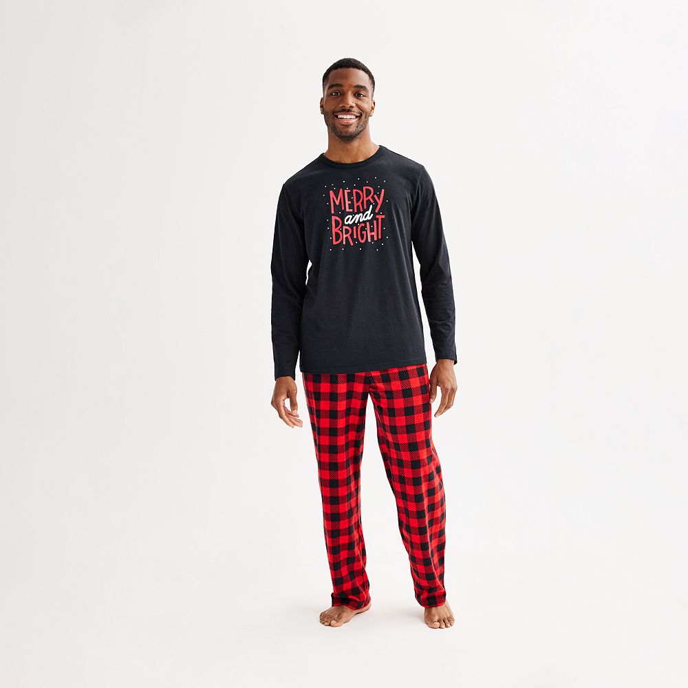 Men's Jammies For Your Families® Merry & Bright Buffalo Plaid Pajama ...