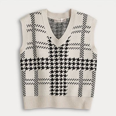 Women's Catherine Malandrino Sleeveless V-Neck Sweater Vest