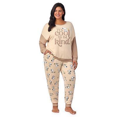 Plus size peanuts pajamas sale