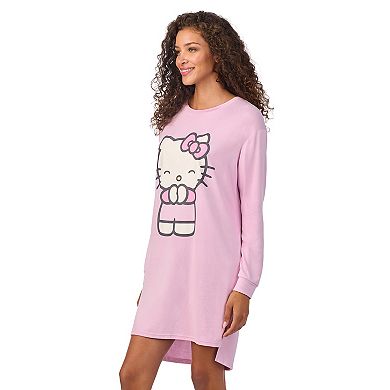 Women's Hello Kitty High-Low Sleepshirt