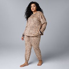 Kohls womens pajamas plus size sale