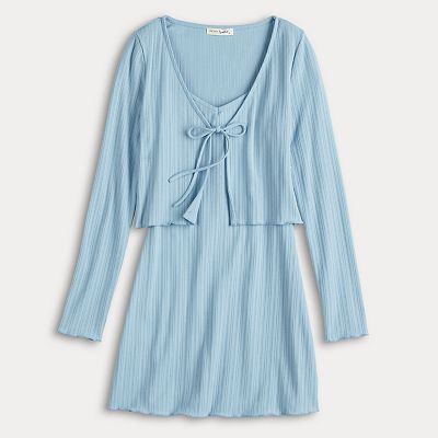 blue collar dress Blue Collar Button Button Midi Dress