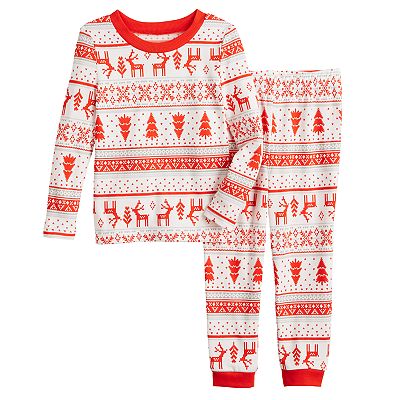 Toddler Jammies For Your Families® Candy Cane Fairisle Top