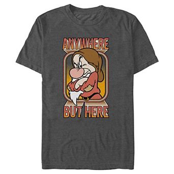 Disney's Snow White And The Seven DwarfsAnywhere But Here Men's Graphic Tee