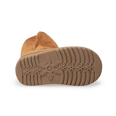 Jumping Beans Tallulah Toddler Side Slit Faux Fur Boots