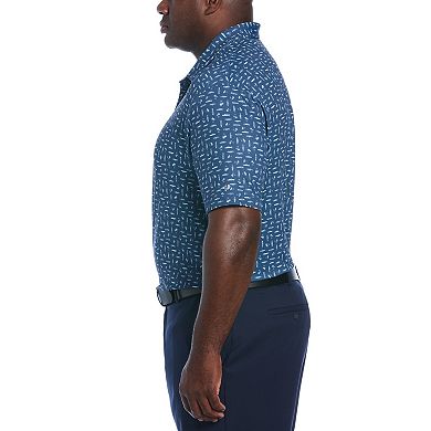Big & Tall Grand Slam Printed Golf Polo Shirt