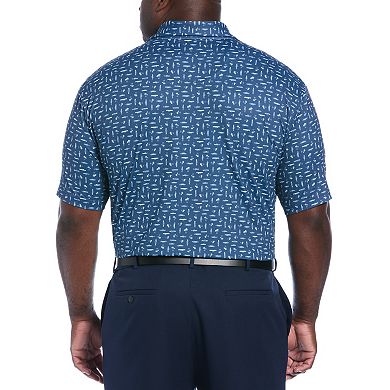 Big & Tall Grand Slam Printed Golf Polo Shirt
