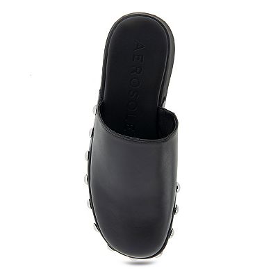 Aerosoles Faye Women's Leather Clogs