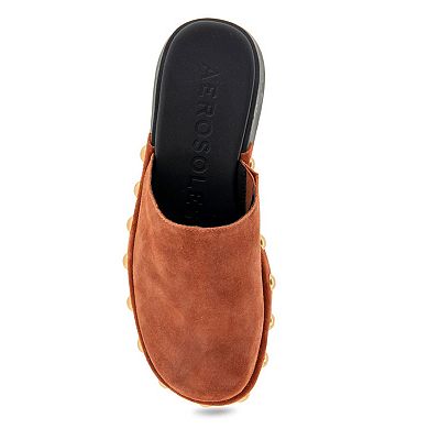 Aerosoles Faye Women's Suede Clogs