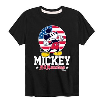 Disney's Mickey Mouse Boys 8-20 All American Graphic Tee