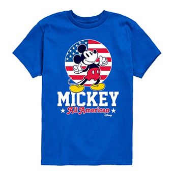 Disney's Mickey Mouse Boys 8-20 All American Graphic Tee