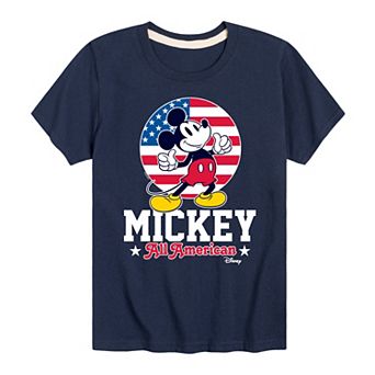 Disney's Mickey Mouse Boys 8-20 All American Graphic Tee
