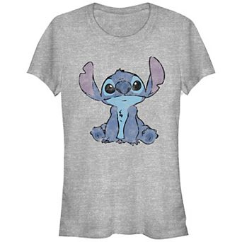 Disney's Lilo & Stitch Simply Stitch Distressed Draw Juniors' Graphic Tee