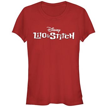 Disney's Lilo & Stitch Title Logo Juniors' Graphic Tee