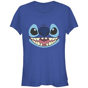 Disney's Lilo & Stitch Smiley Stitch Juniors' Graphic Tee