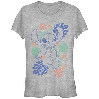 Disney's Lilo & Stitch Tropical Stitch Juniors' Graphic Tee