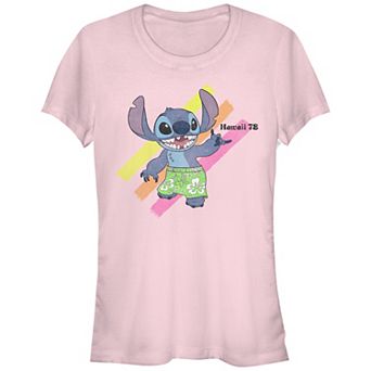 Disney's Lilo & Stitch Hawaii 78 Stitch Juniors' Graphic Tee
