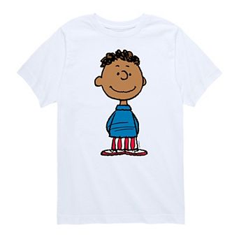 Boys 8-20 Peanuts Franklin American Flag Graphic Tee