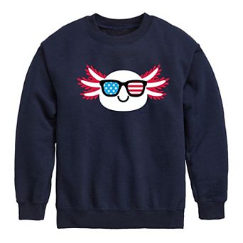 Boys 8-20 American Sunglasses Axolotl Fleece Sweatshirt