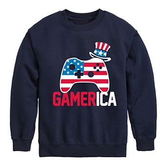 Boys 8-20 Gamerica Fleece Sweatshirt