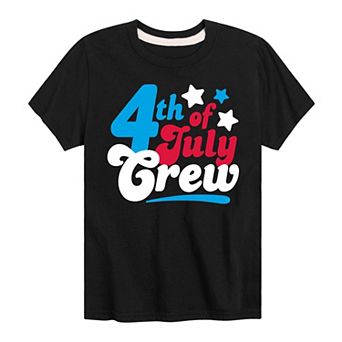 Boys 8-20 Fourth Of July Crew Graphic Tee