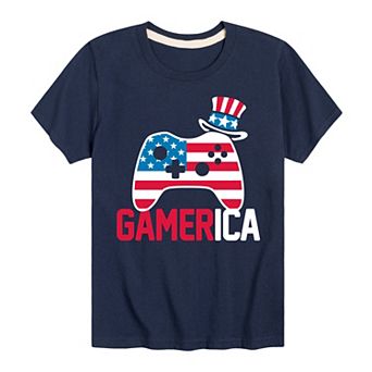Boys 8-20 Gamerica Graphic Tee