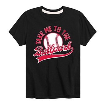 Boys 8-20 Take Me To The Ballpark Graphic Tee