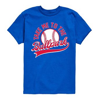 Boys 8-20 Take Me To The Ballpark Graphic Tee