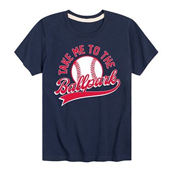 Boys 8-20 Take Me To The Ballpark Graphic Tee