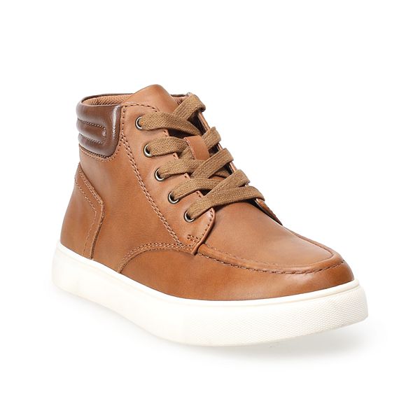 Sonoma Goods For Life® Elvin Boys' Sneaker Boots - Cognac (12)