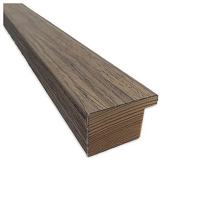 Woodgrain Stripe Wood Non-beveled On The Door Mirror Full Length Mirror