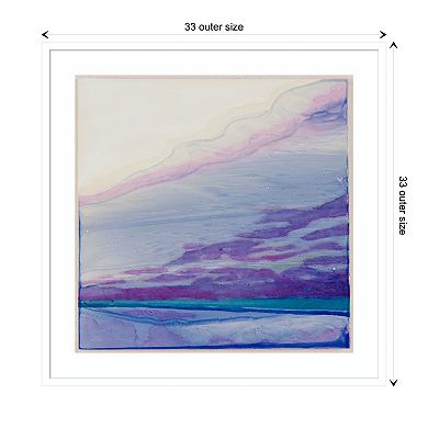 Caimant Beach By Charlotte Johnstone Wood Framed Wall Art Print