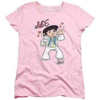 Elvis Presley Lil E Short Sleeve Women´s Tee
