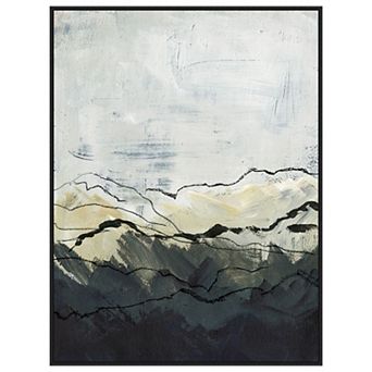 Winter Mountains I By Jennifer Paxton Parker Framed Canvas Wall Art Print