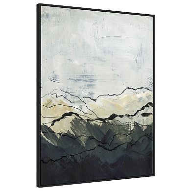 Winter Mountains I By Jennifer Paxton Parker Framed Canvas Wall Art Print
