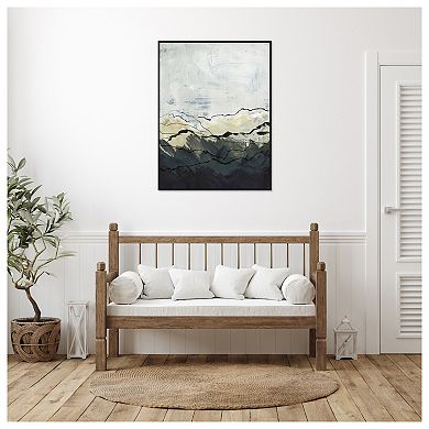 Winter Mountains I By Jennifer Paxton Parker Framed Canvas Wall Art Print