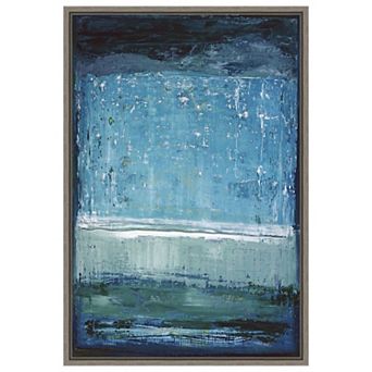Elemental By Caroline Gold Framed Canvas Wall Art Print