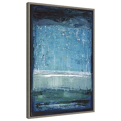 Elemental By Caroline Gold Framed Canvas Wall Art Print