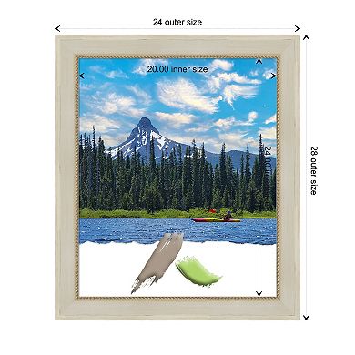 Parthenon Cream Wood Picture Frame, Photo Frame, Art Frame